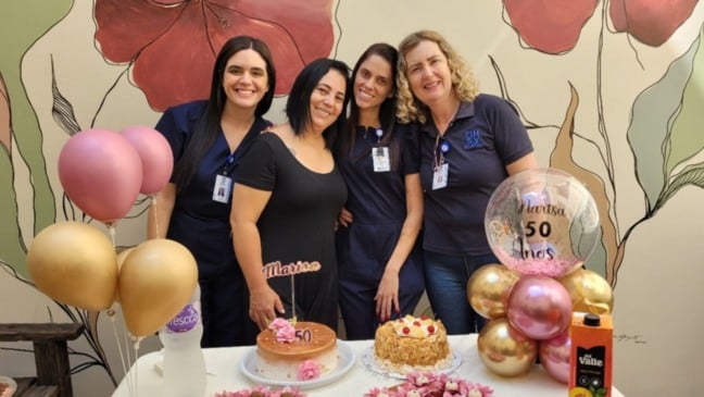 Marisa e as meninas do HSV
