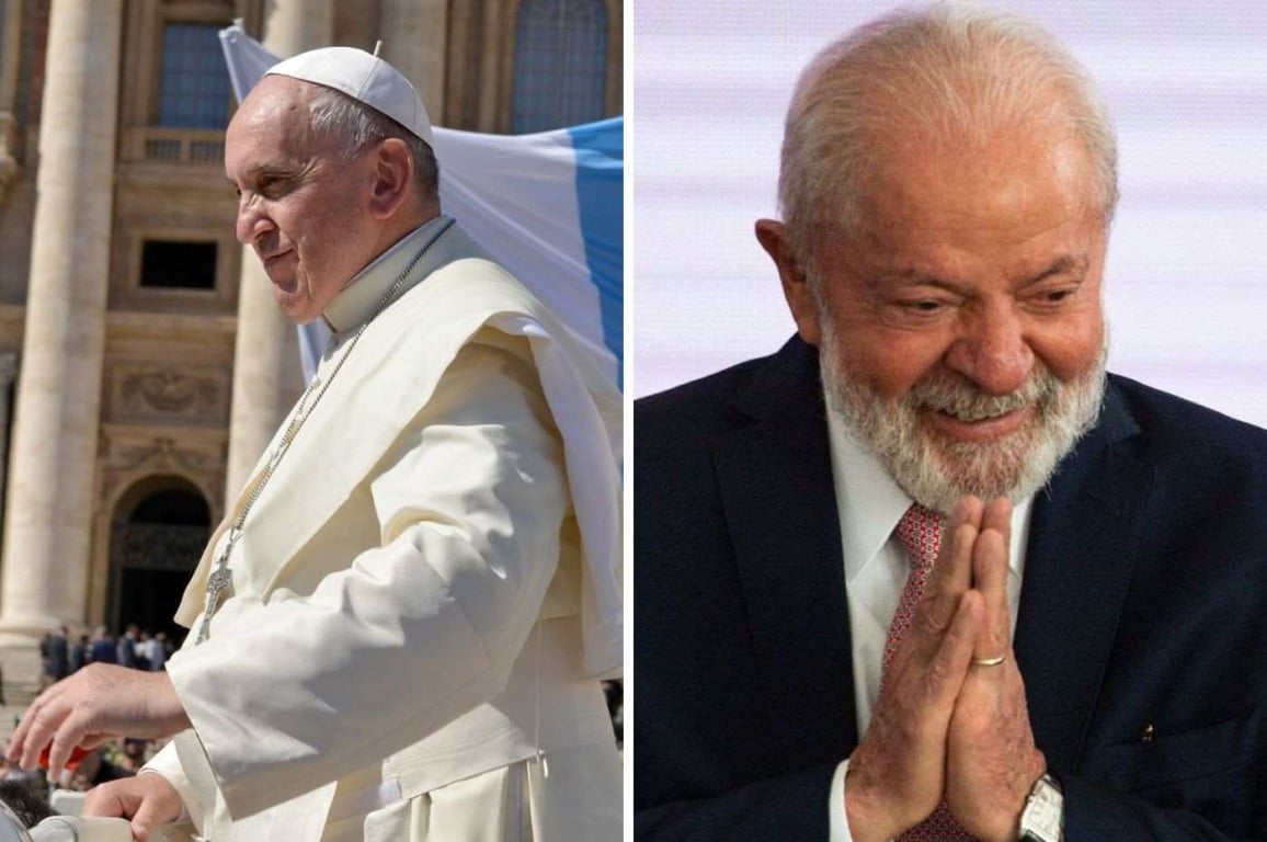 Papa envia carta a Lula: “o bem vencerá o mal”