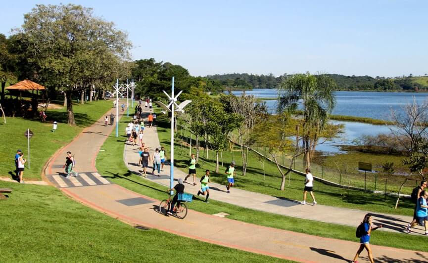 Parque da Cidade em Jundiaí. (Foto: Divulgação / PMJ)