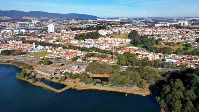 Vista aérea de Jundiaí