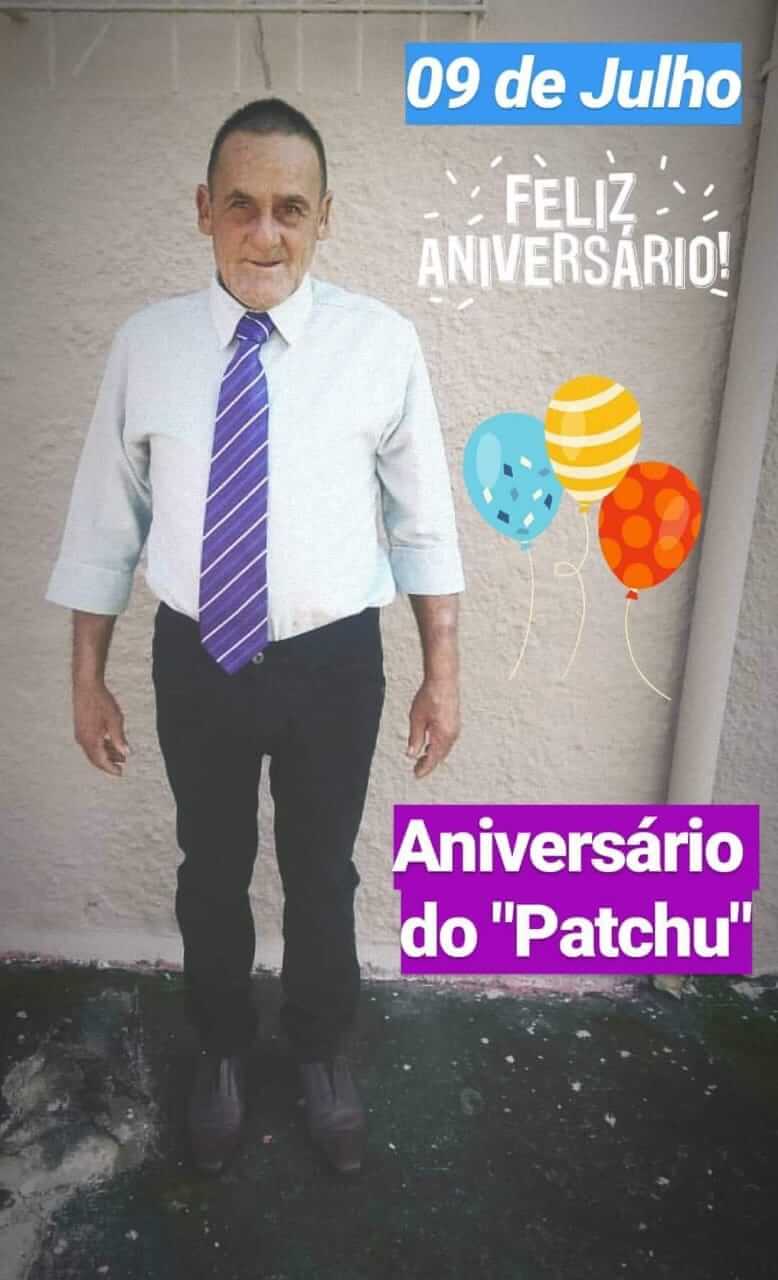 Patchu preparado para aproveitar sua festa de aniversário (Foto: Arquivo Pessoal/Mayara Domingos)