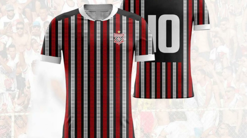 Nova camisa lançada pelo Paulista F.C.