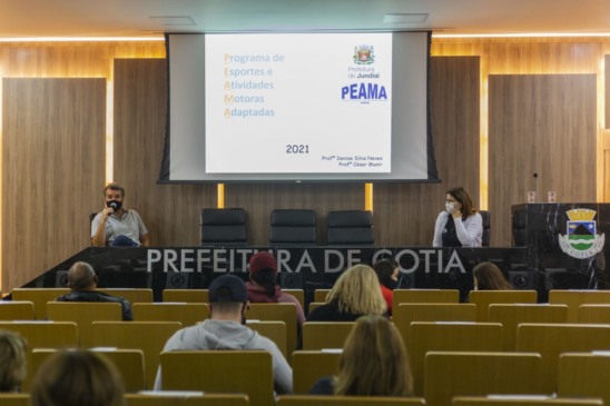 Palestra do Peama em Cotia