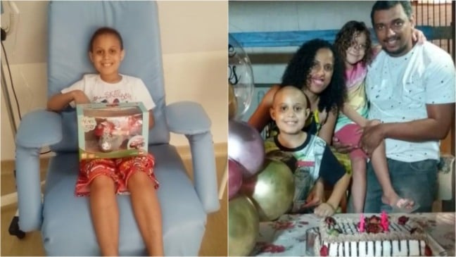 Nycolas foi diagnosticado com leucemia linfóide aguda em 2020