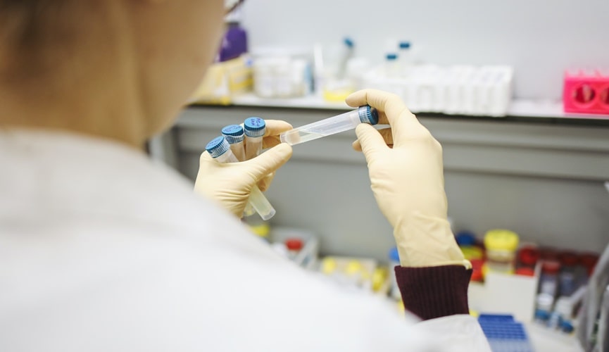 Foto de laboratório médico Foto de laboratório médico