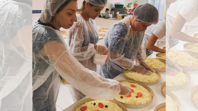 pizza solidaria apae de jundiaí