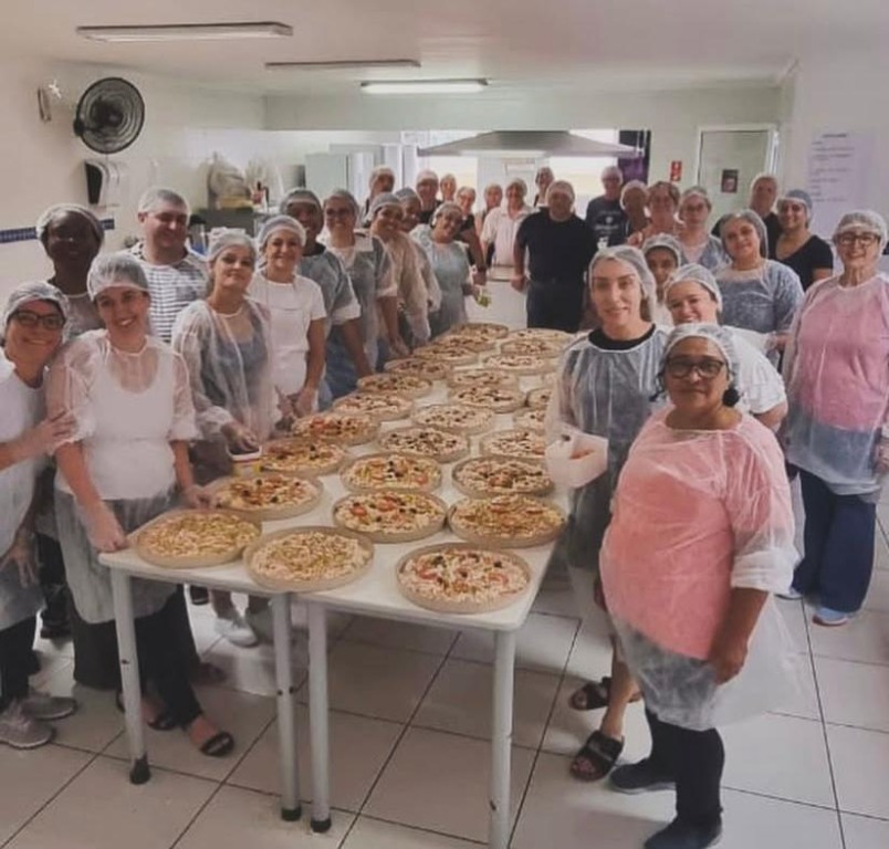 pizza solidaria apae de jundiaí