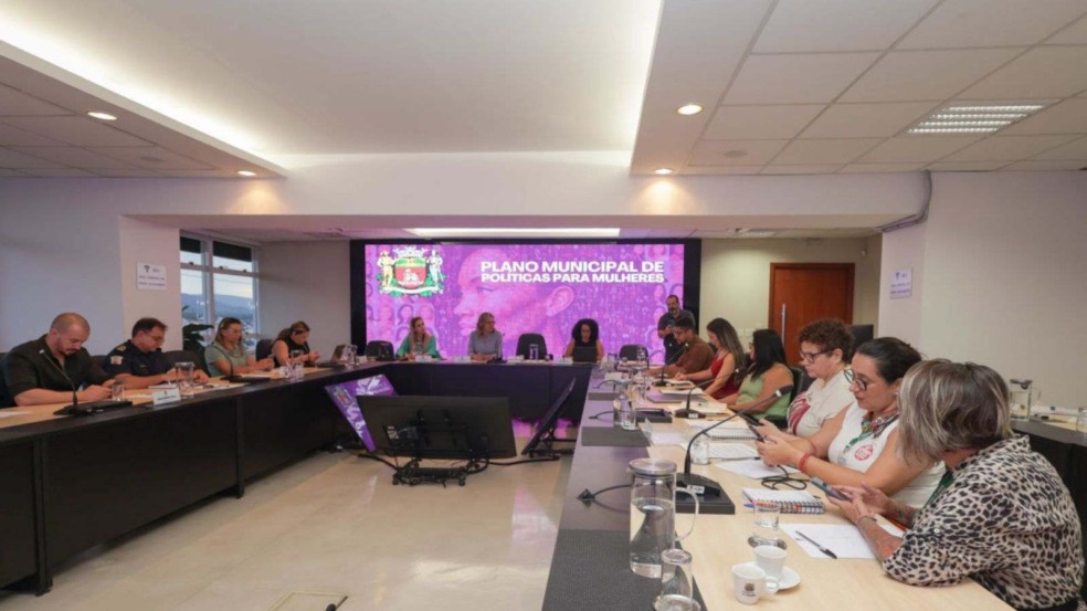 Reunião de Plano Municipal de Políticas para Mulheres