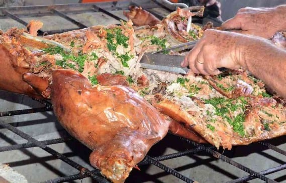 porco assado a paraguaia