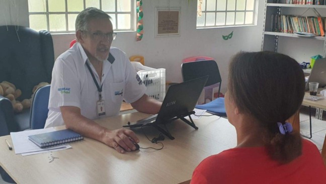 Entrevista de emprego.