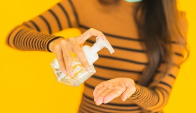 Foto de álcool em gel