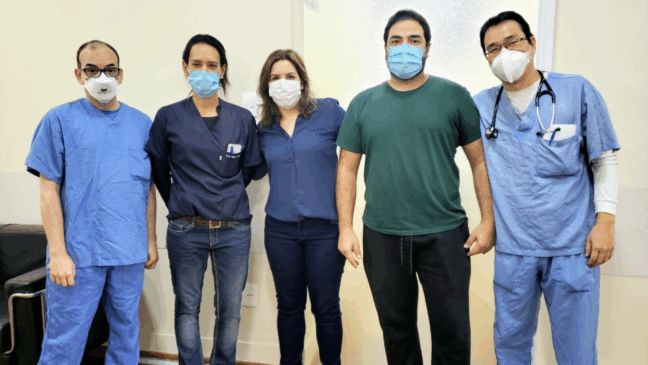 Equipe médica, que conduz atendimentos covid-19 no HSV, agradece as mensagens de apoio e gratidão dos pacientes