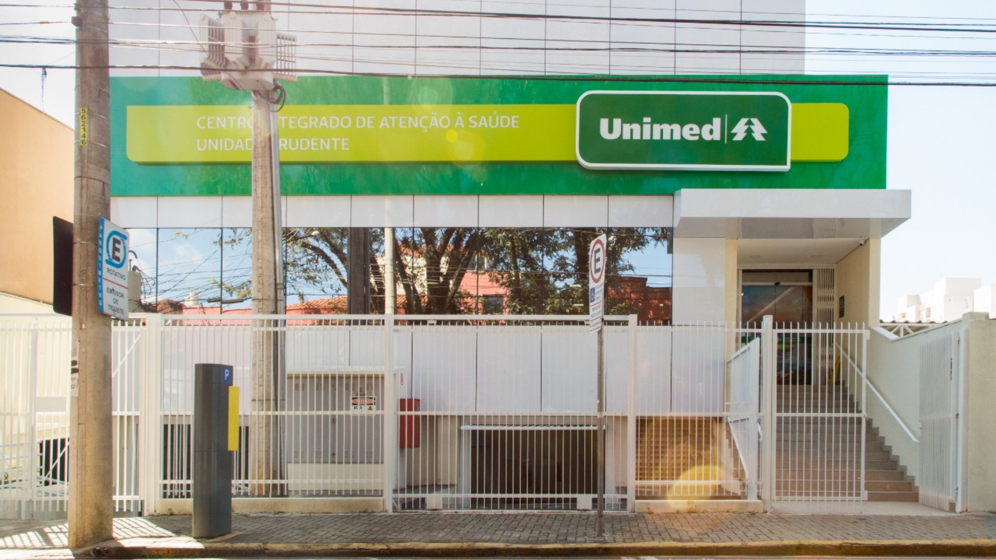 Fachada da Unimed Jundiaí