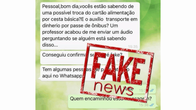 Prefeitura de Jundiaí esclarece fakenews do cartão alimentação e vale transporte