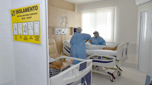 Pedidos de internação em Jundiaí para leitos Covid caem 52% em um mês