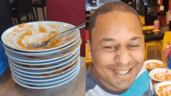 Homem diz que foi expulso de rodízio e viraliza com vídeo em rede social