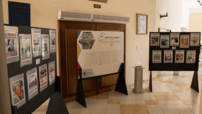 Diocese de Jundiaí inaugura exposição itinerante para os 25 anos d’O VERBO