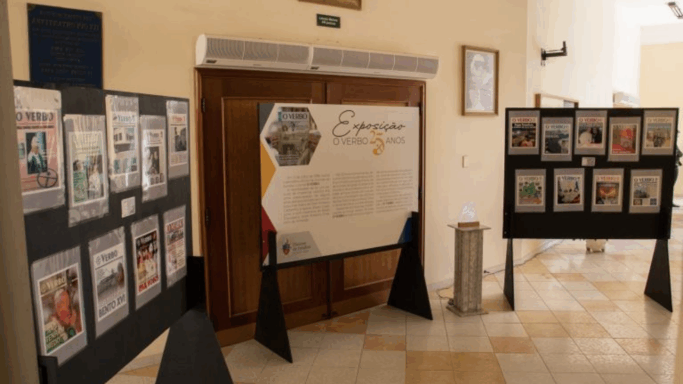 Diocese de Jundiaí inaugura exposição itinerante para os 25 anos d’O VERBO