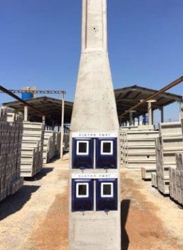 Poste de energia padrão