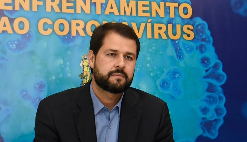 Luiz Fernando citou alto número de pessoas nas ruas. “Jundiaí voltará a sorrir, mas o período não é agora”. Foto: Prefeitura de Jundiaí