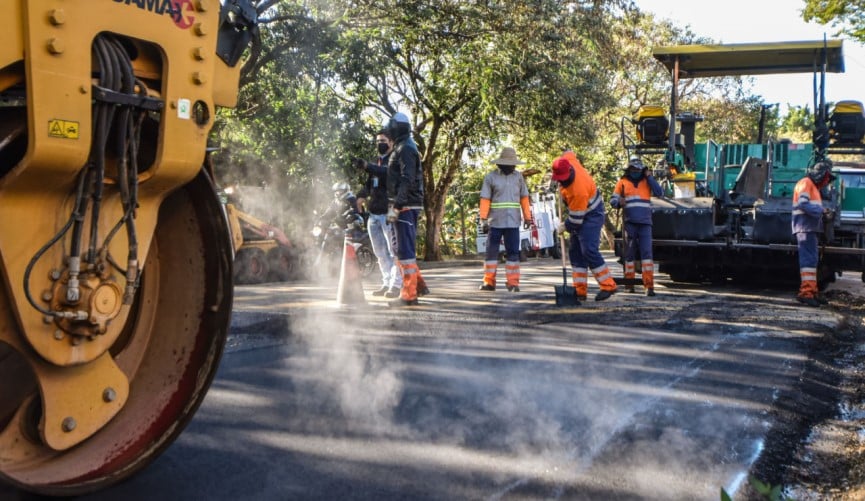 asfalto Jardim Tulipas