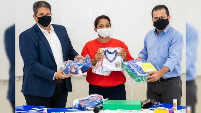 Prefeitura de Itupeva começou a entregar os uniformes para os alunos das redes municipais de educação