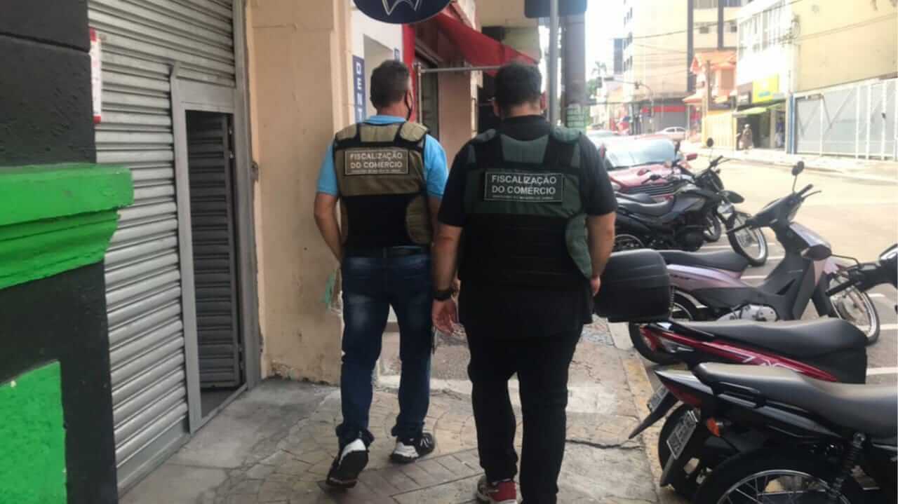 Fiscalização de comércio e aglomerações em Jundiaí