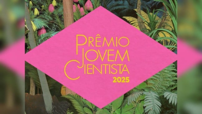 Marca do Prêmio Jovem Cientista 2025.