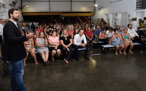 Reunião aconteceu na segunda-feira a noite (4). (Foto: Reprodução/Prefeitura Municipal de Jundiaí)