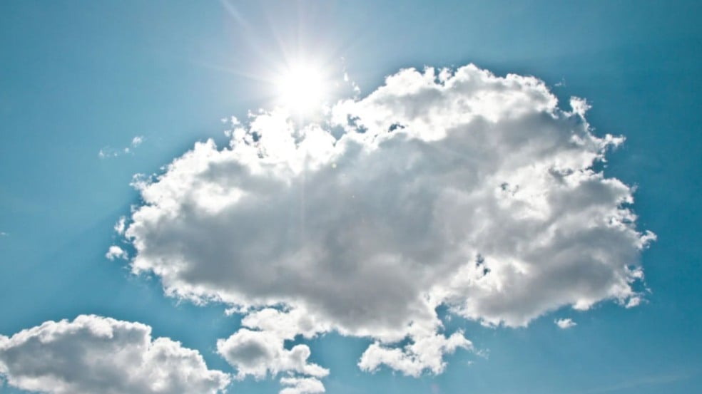 Dia nublado. Dia nublado.