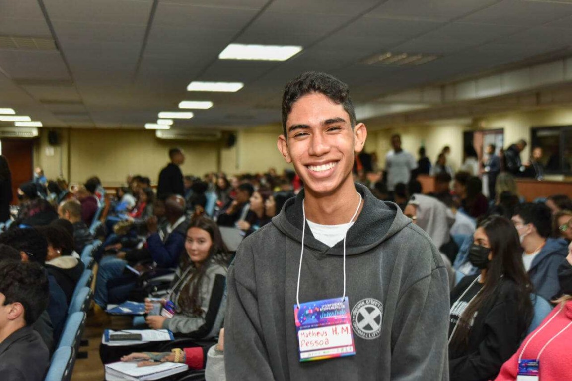 Matheus estava animado com a oportunidade de poder contribuir