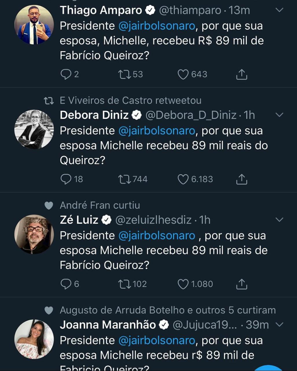 Print de post no Instagram de Gregório Duvivier