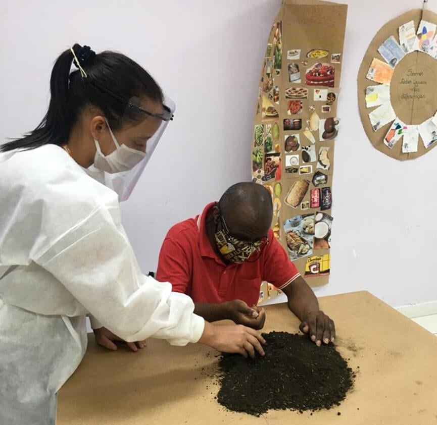 Programa de Envelhecimento da Apae. (Foto: Divulgação)