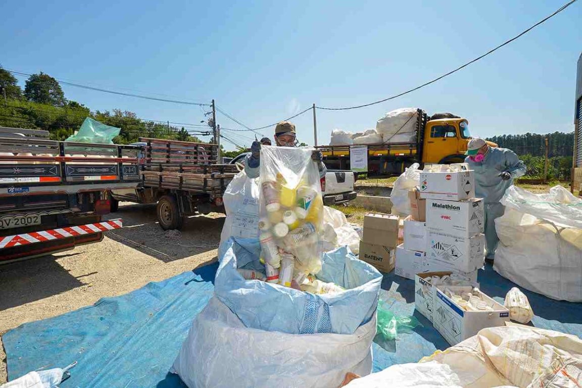 Programa Campo Limpo terá recolhimento de embalagens no dia 2 de dezembro