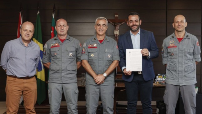 projeto do prefeito Martinelli doa área para construção de nova sede dos bombeiros em Jundiaí