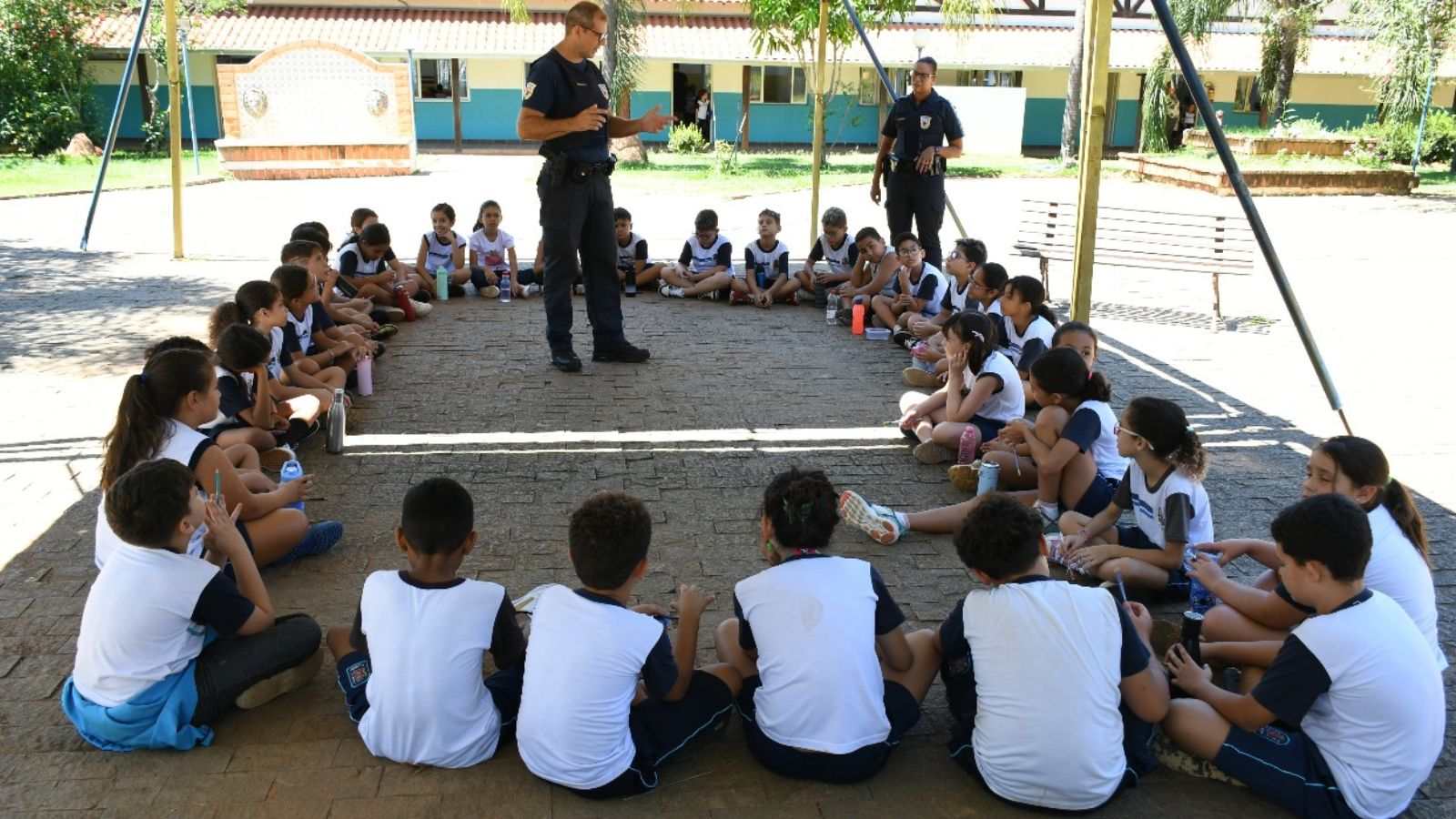 Guarda Municipal de Jundiaí no Projeto Ludicidadania