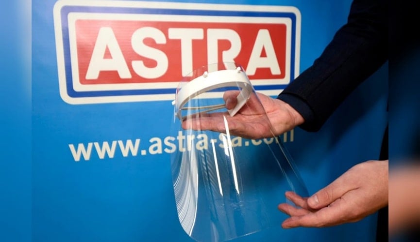 Foto de protetor facial