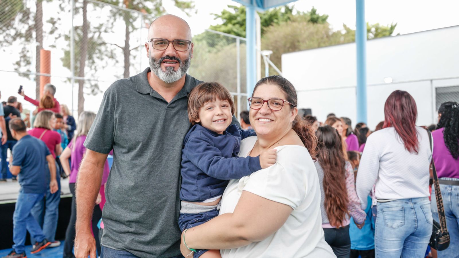 Entrega de quadra coberta EMEB Luiz Bárbaro em Jundiaí