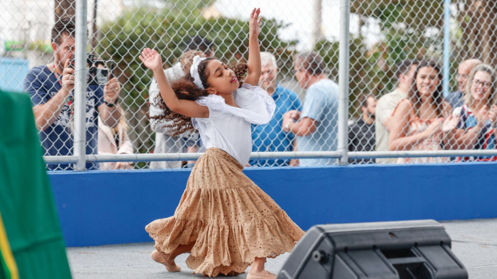 Entrega de quadra coberta EMEB Luiz Bárbaro em Jundiaí