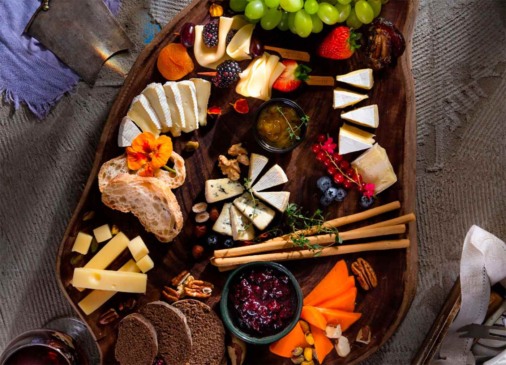 tábua de queijos da França