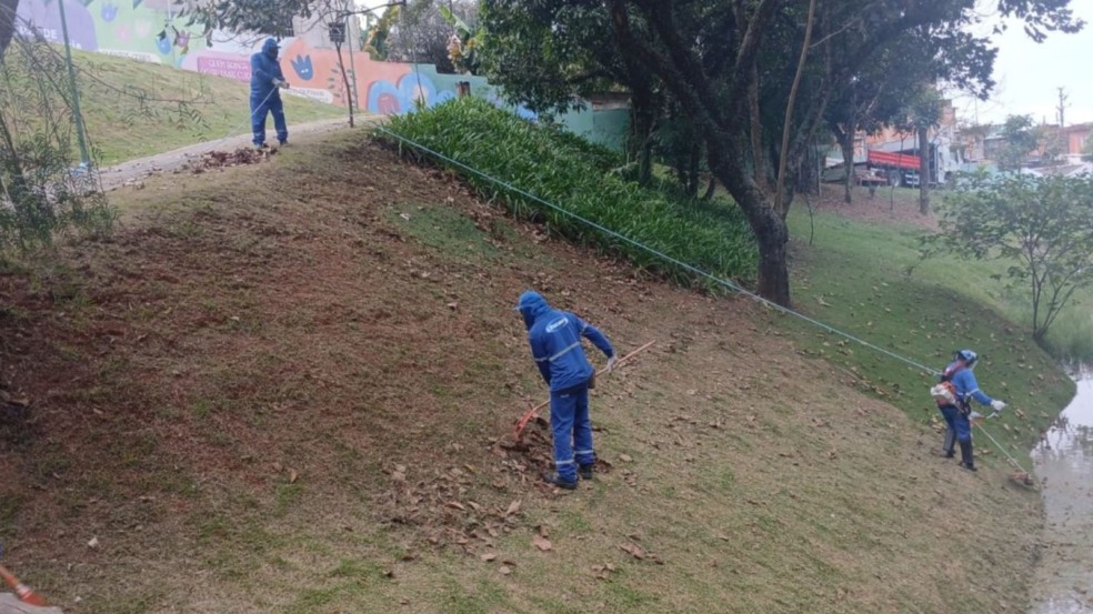 Ações de zeladoria na região Oeste de Jundiaí