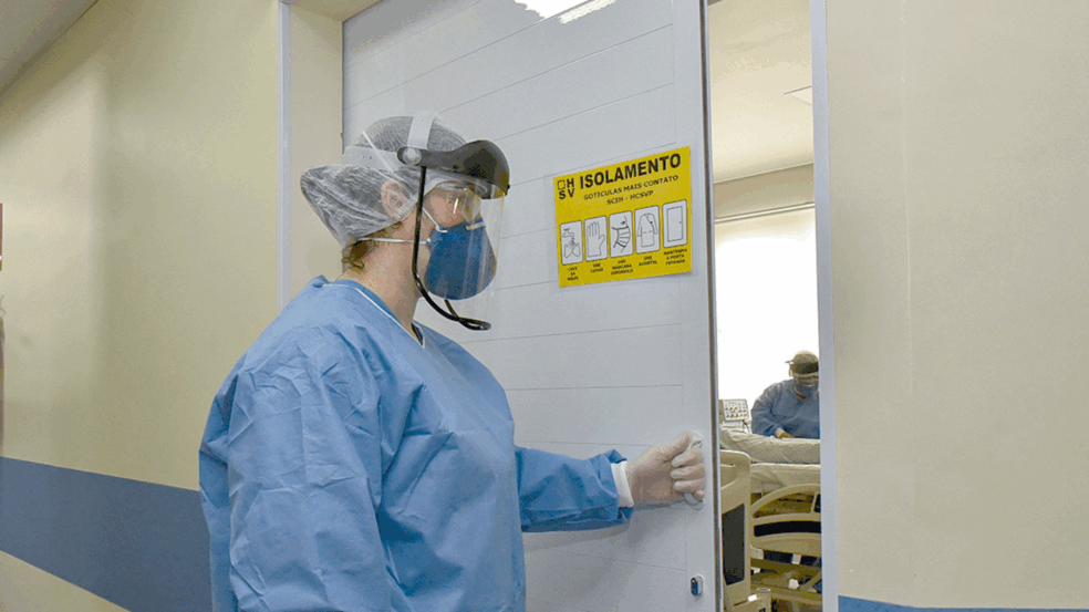 Hospital São Vicente amplia leitos de enfermaria para pacientes de COVID-19