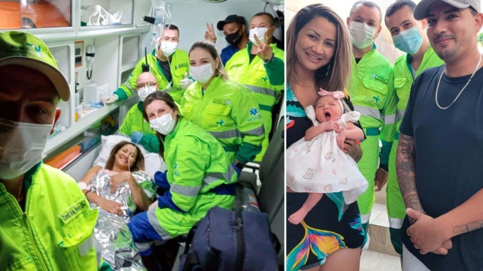 Mulher em trabalho de parto é atendida por resgate da Rota das Bandeiras em rodovia de Atibaia