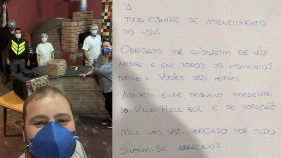 "O pessoal adorou, mandou um áudio que emocionou a todos da nossa equipe também"