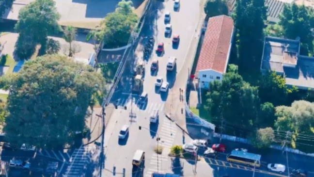 Trânsito em Jundiaí.