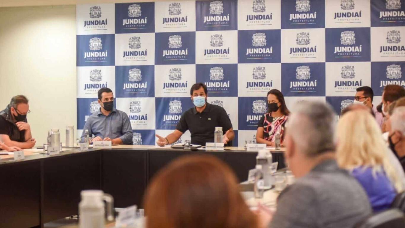 Reunião de gestores e Prefeito de Jundiaí