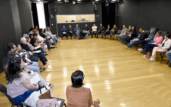 Encontro no Vista Alegre é o terceiro do ano. Jardim Santa Gertrudes e São Camilo receberam a roda de conversa anteriormente. (Foto: Reprodução/Prefeitura Municipal de Jundiaí)