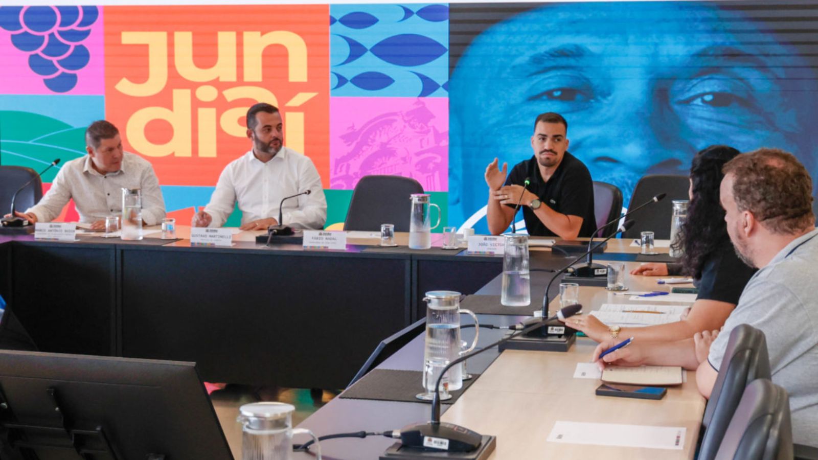 reunião prefeitura de jundiaí e debea