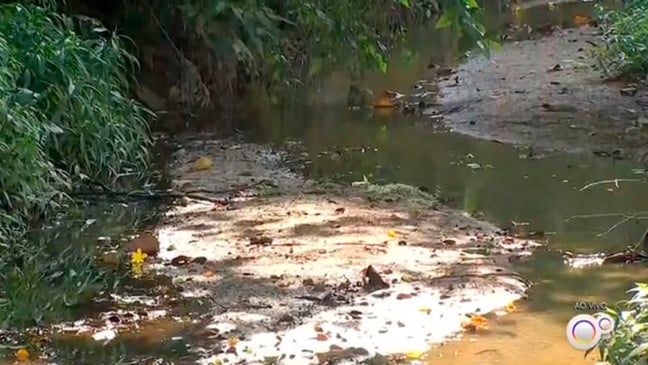 Rio Jundiaí. (Foto; Reprodução/TV Tem)