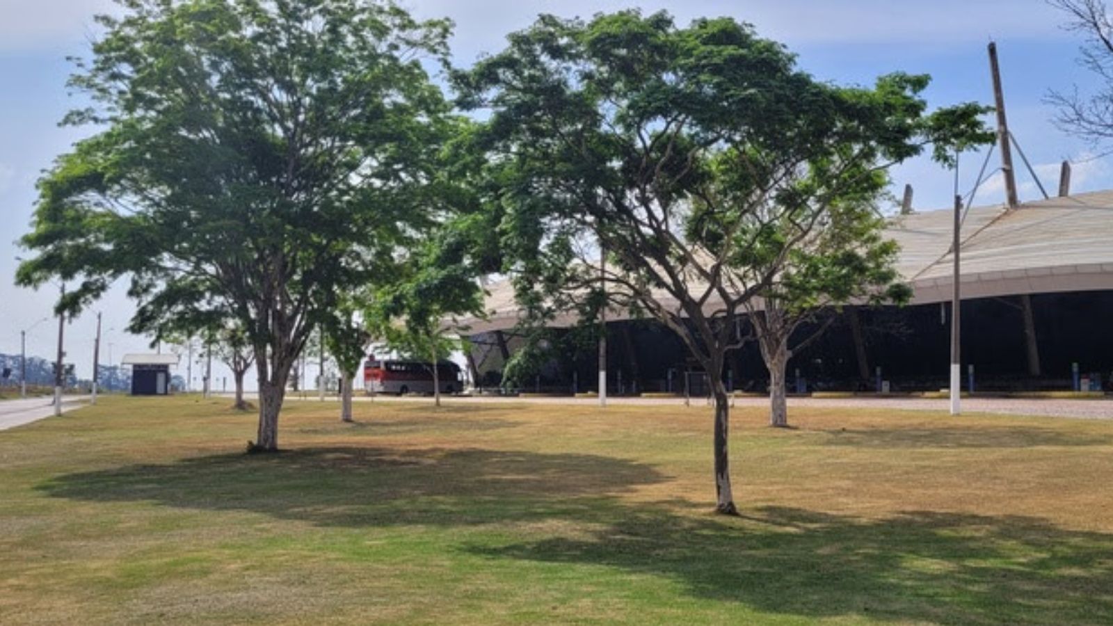 Fachada da Rodoviária de Jundiaí.